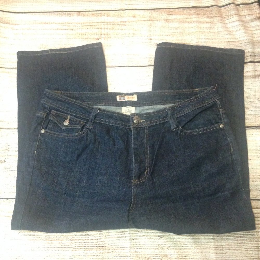 Denim capri by Faded Glory size 14